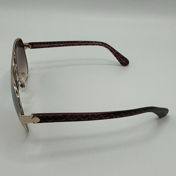 NWT Kate Spade Geneva Women\'s Aviators, Gradient Lens - Gold-Tone Pink main image 5